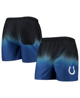 Men's FOCO Royal Denver Broncos Retro Dip-Dye Swim Shorts