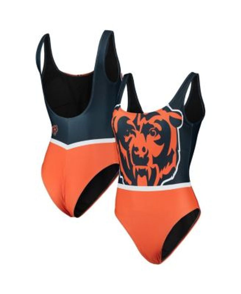 G-III 4Her by Carl Banks Women's Navy Chicago Bears All-Star Bikini Top