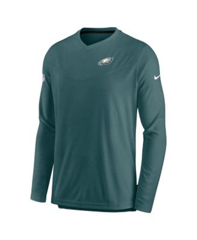 Philadelphia Eagles Nike Dri-Fit Cotton Long Sleeve Raglan T-Shirt