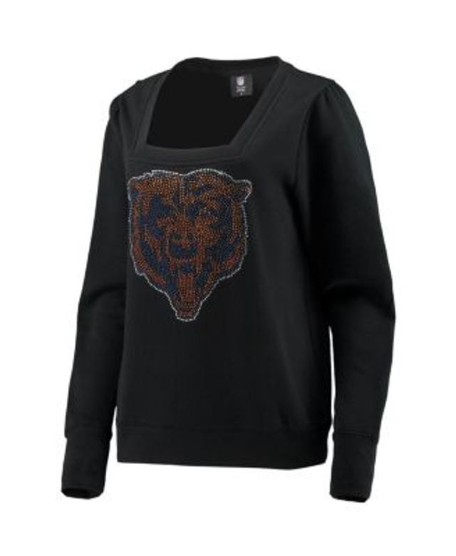 Men's Nike Navy Chicago Bears Rewind Club Pullover Sweatshirt Size: Medium