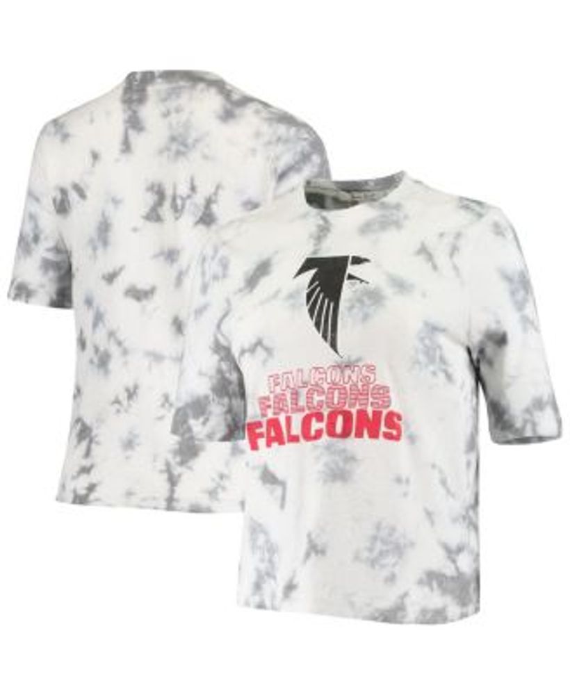 Lids Atlanta Falcons WEAR by Erin Andrews Women's Tie-Dye T-Shirt - Red