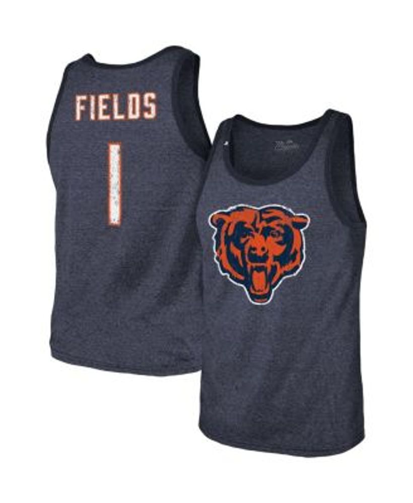 Nike Men's Justin Fields Navy Chicago Bears Player Game Jersey - Macy's