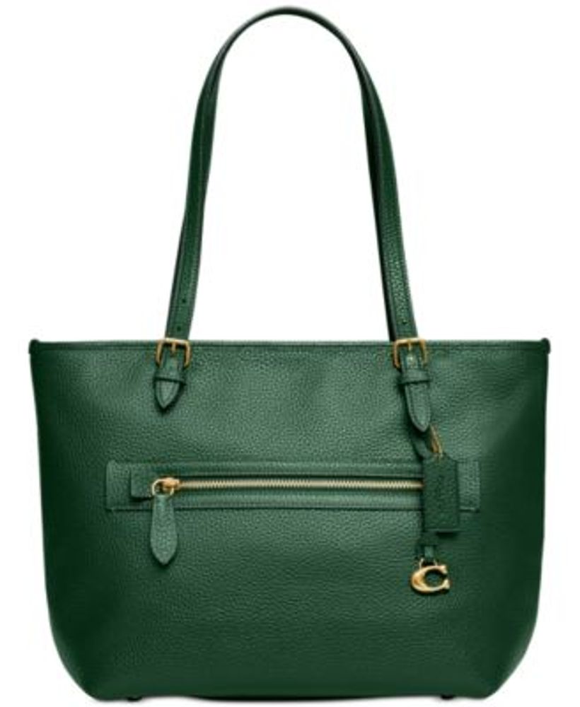 COACH Polished Pebble Leather Taylor Tote | Plaza Las Americas