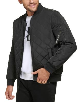 Men's Quilted Baseball Jacket