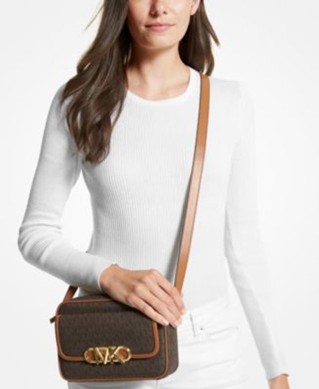 Michael Kors Parker Medium Chain Swag Camera Crossbody - Macy's