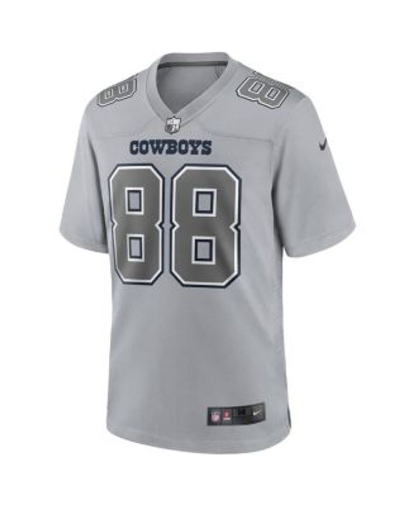 Men's Nike CeeDee Lamb Gray Dallas Cowboys Atmosphere Fashion Game Jersey