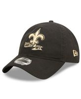 New Orleans Saints 2022 NFL SIDELINE Cream-Black Fitted Hat