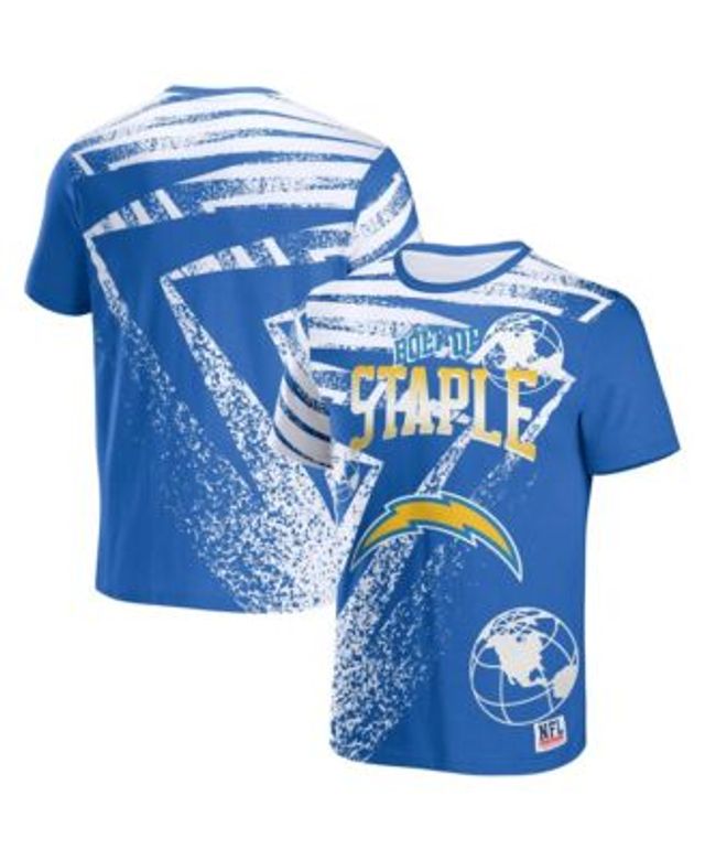 Men's Starter Heathered Gray Los Angeles Chargers Prime Time T-Shirt