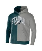 Youth Green Philadelphia Eagles Fan Gear Prime Pullover Hoodie