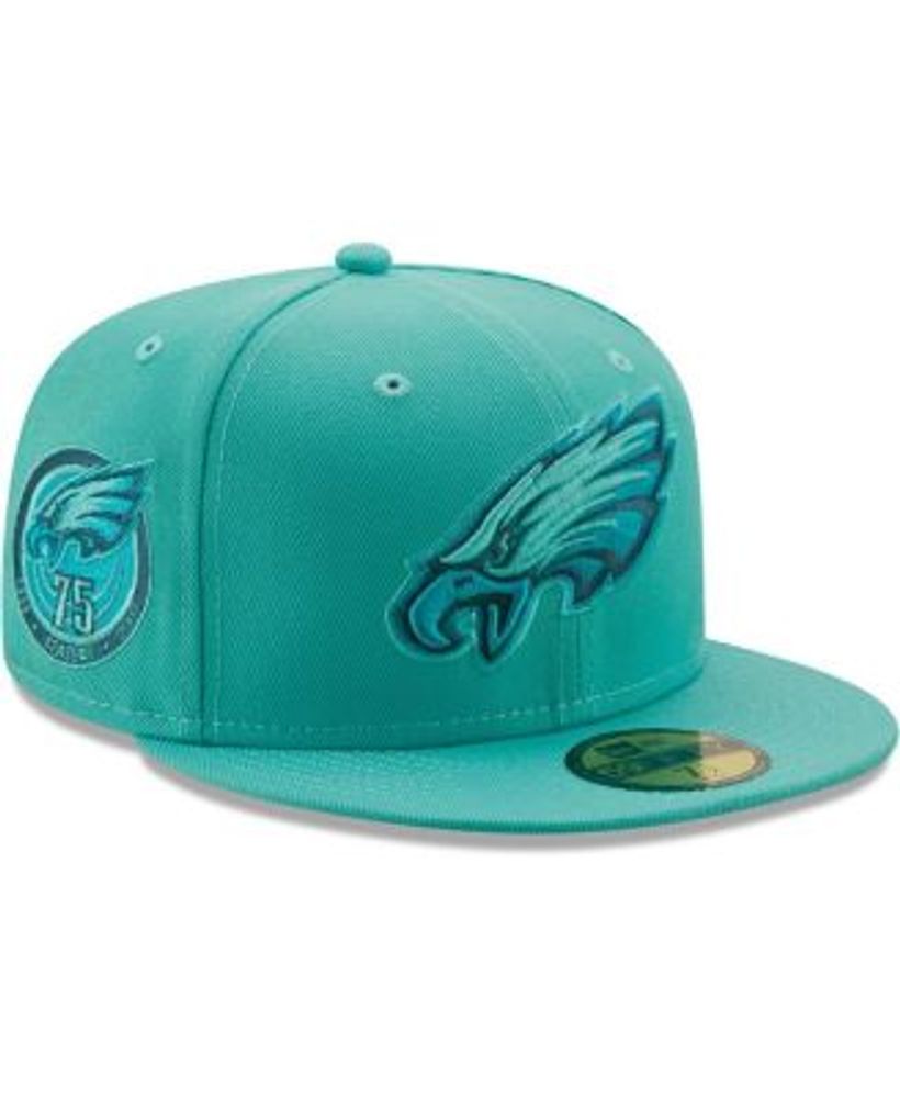 Men's Philadelphia Eagles New Era Camo Woodland 59FIFTY Fitted Hat