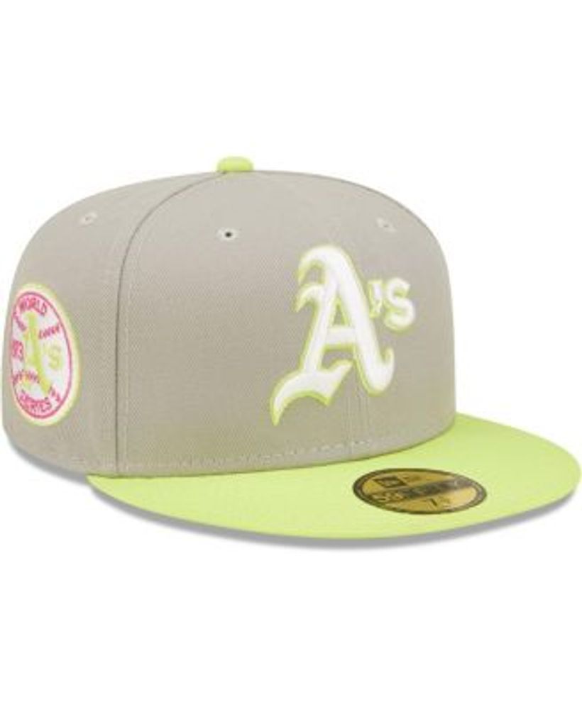 Oakland Athletics White Wildlife Collection New Era 59FIFTY Fitted Hat