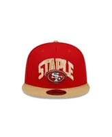 New Era San Francisco 49ers Scarlet Logo Splatter 9FIFTY Snapback Hat