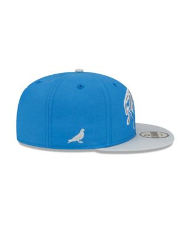 New Era Men's X Staple Blue, Gray Detroit Lions Pigeon 9Fifty Snapback Hat