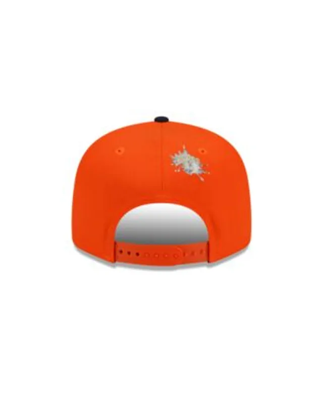 Men's New Era Orange Denver Broncos Main Bucket Hat Size: Small/Medium