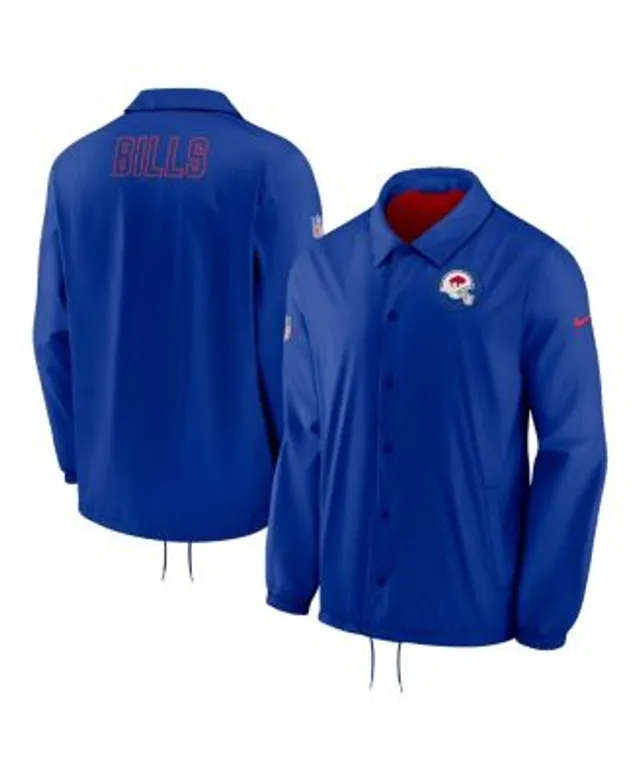 New England Patriots Nike Sideline Coaches Performance Full-Snap Jacket -  Royal