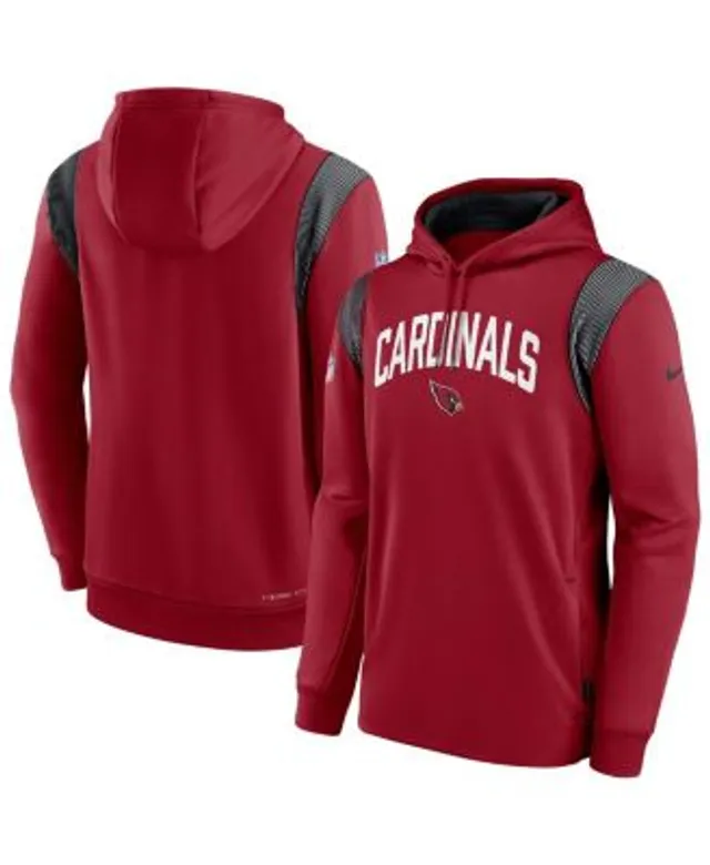 Nike Men's Nike Cardinal Arizona Cardinals Performance Full-Zip Hoodie