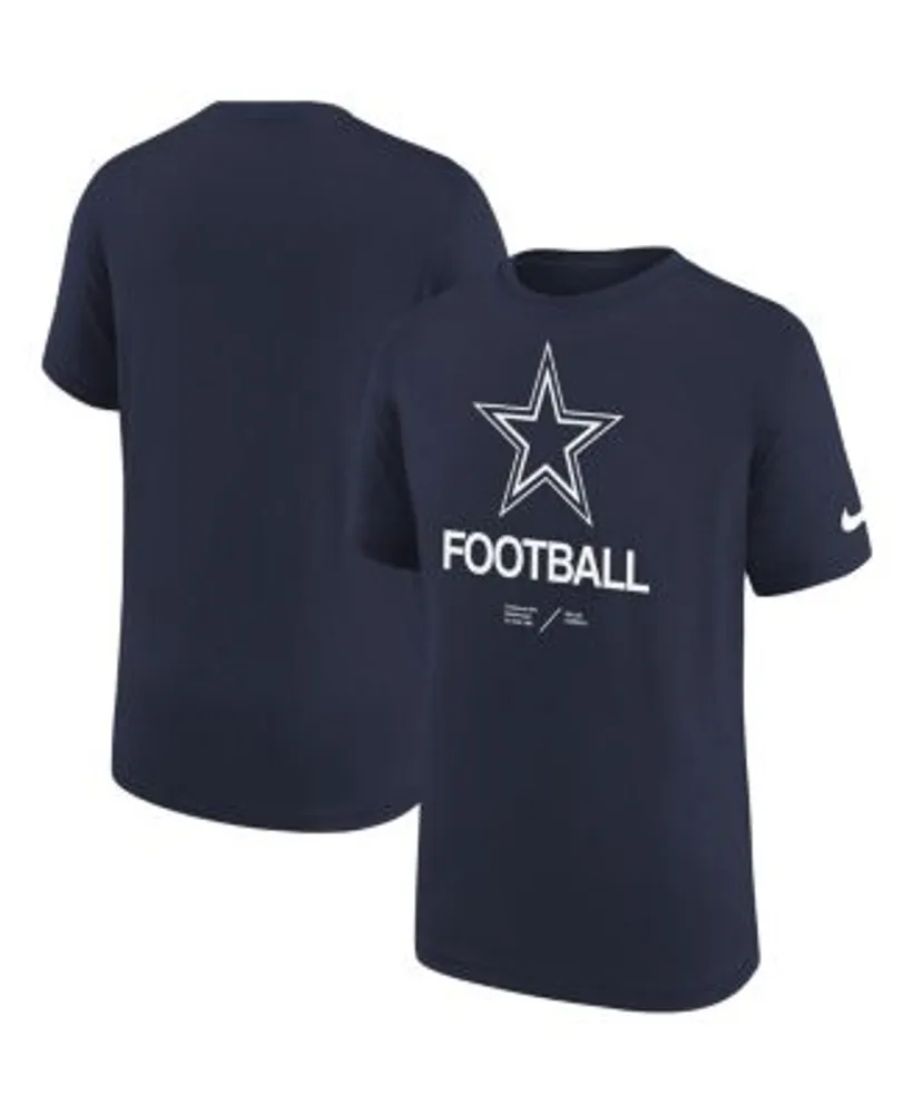 Nike Youth Boys Navy Dallas Cowboys Sideline Legend Performance T-shirt