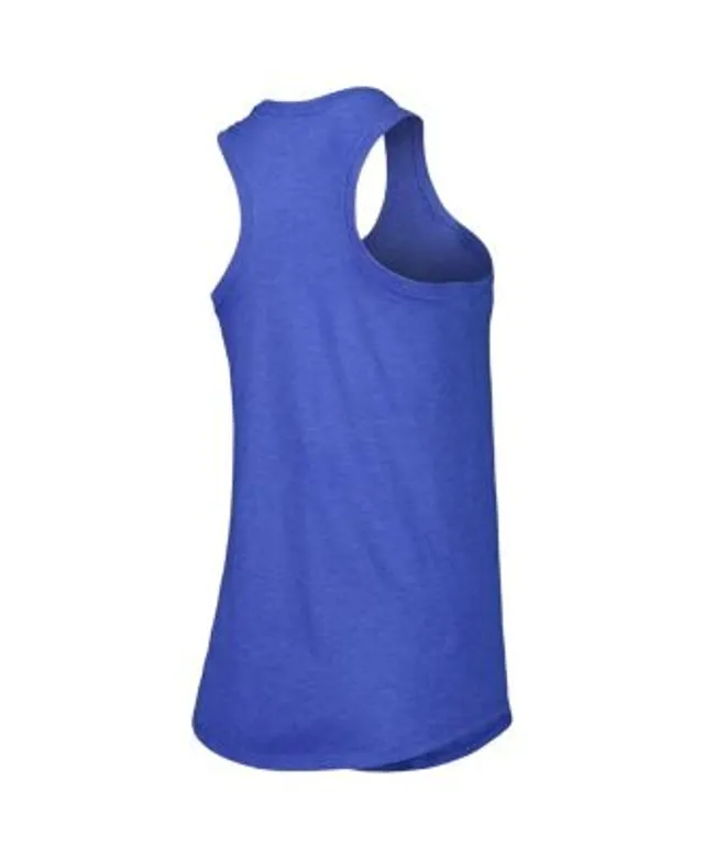 Lids Los Angeles Dodgers Women's Plus Scoop Neck Racerback Tank Top - Royal