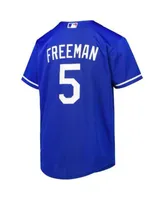 Women's Los Angeles Dodgers Freddie Freeman Nike White Replica Player Jersey