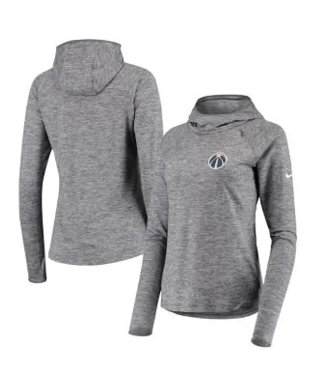 Women's Nike Heathered Gray Clemson Tigers Varsity Fleece Tri