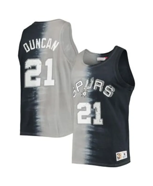 Men's Mitchell & Ness Dennis Rodman Black/Red Chicago Bulls Hardwood  Classics Tie-Dye Name & Number Tank Top