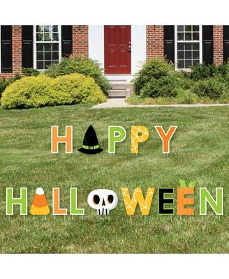 Jack-O'-Lantern Halloween - Yard Sign Outdoor Lawn Decorations - Kids Halloween Party Yard Signs