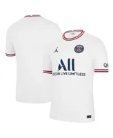 Women's Jordan Brand Lionel Messi White Paris Saint-Germain 2021/22 Fourth  Replica Jersey