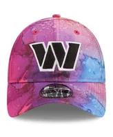 New Era Women's Washington Commanders Crucial Catch Tie Dye Knit Beanie - Each