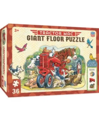 Tractor Mac Floor Puzzle - 36 Piece Jigsaw Puzzle for Kids