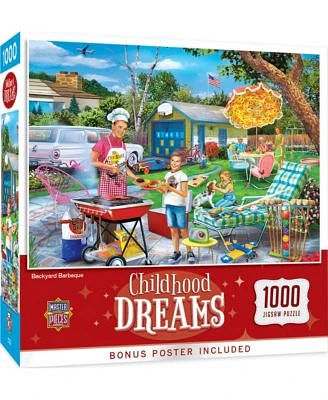 Backyard Barbeque Childhood Dreams - 1000 Piece Puzzle