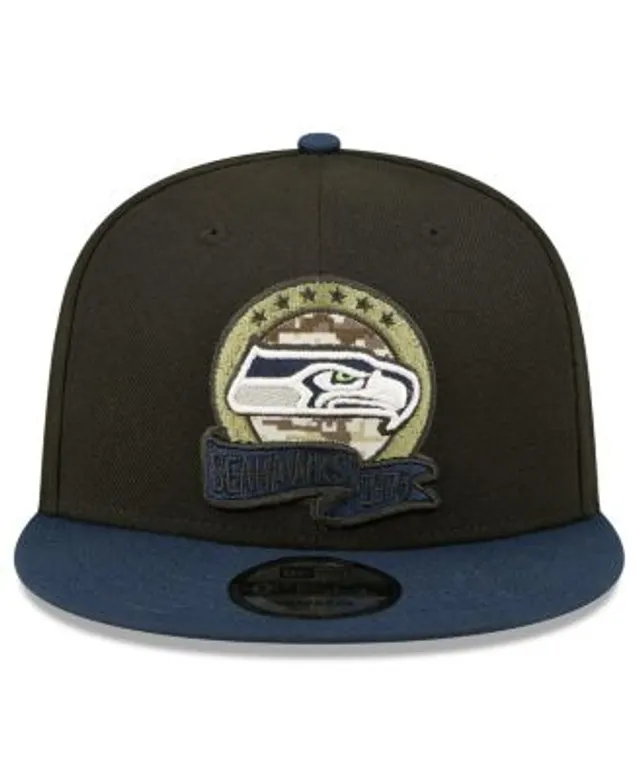 Lids Seattle Seahawks New Era Youth 2022 Salute To Service 9FORTY Snapback  Trucker Hat - Black/Camo