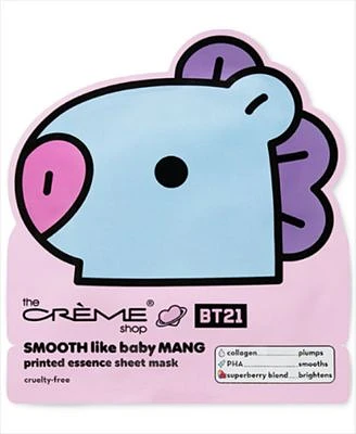 x BT21 BABY Smooth Like Baby Mang Printed Essence Sheet Mask