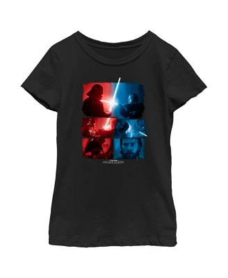 Girl's Star Wars: Obi-Wan Kenobi Master and Student  Child T-Shirt