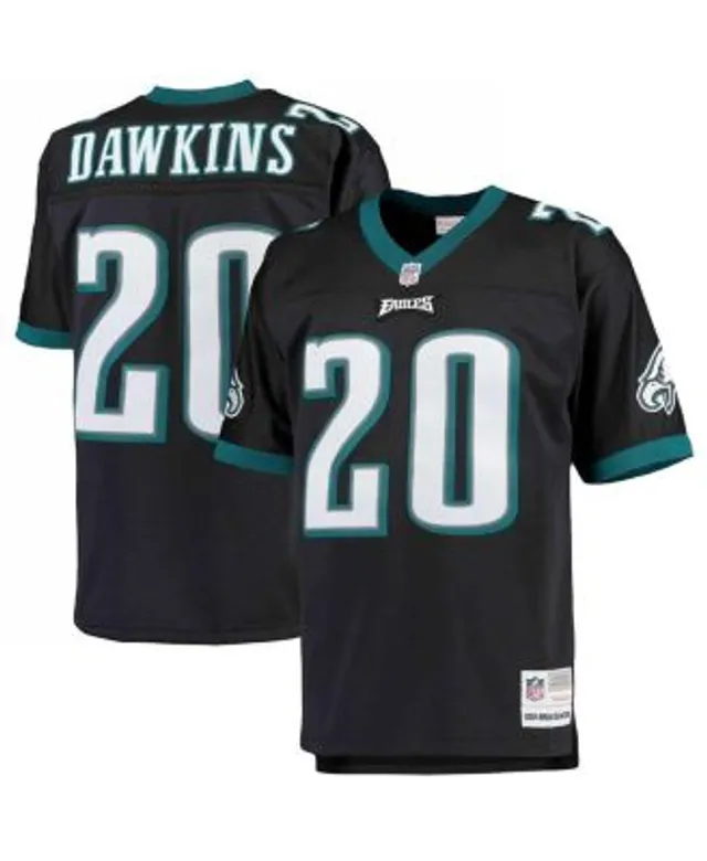 Mitchell & Ness Men's Brian Dawkins Midnight Green Philadelphia Eagles 1996 Legacy Replica Jersey