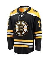 Fanatics Branded Men's Taylor Hall Black Boston Bruins Authentic Stack Name and Number T-Shirt - Black