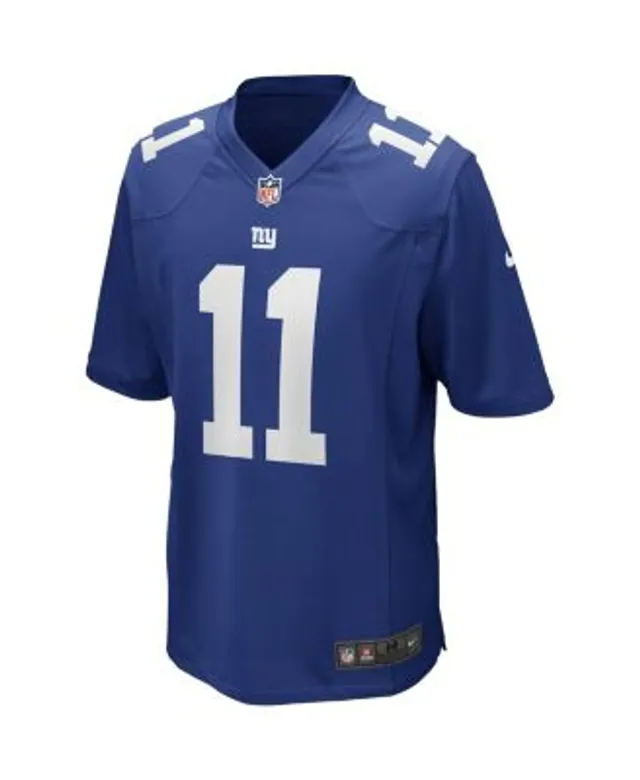 Men's Nike Carl Banks Royal New York Giants Game Retired Player Jersey