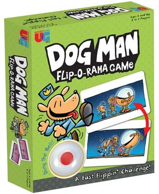 Dog Man Flip-O-Rama Game Set, 64 Piece