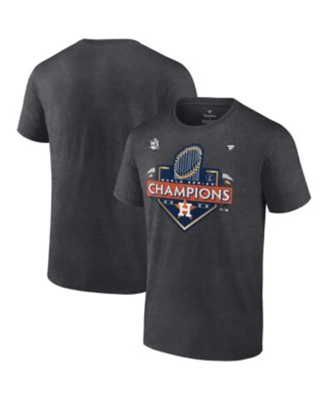 Fanatics Branded Heather Gray Houston Astros 2022 World Series Champions Complete Game T-Shirt