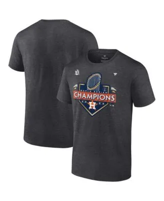 Fanatics Men's Branded Heather Gray Houston Astros 2022 World Series  Champions Complete Game T-shirt