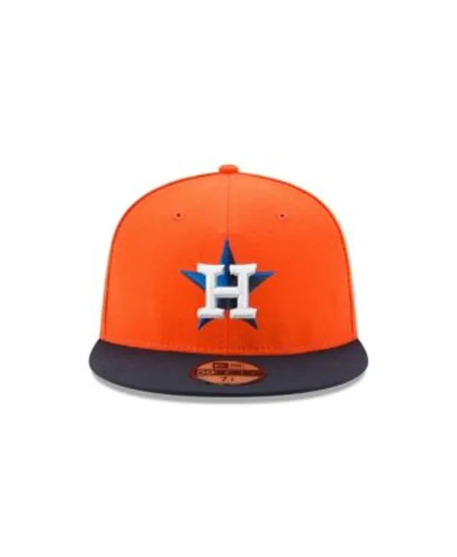 Men's Navy, Orange Houston Astros 2022 World Series Champions Side Patch  59FIFTY Fitted Hat