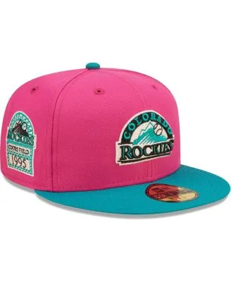 Men's New Era Pink/Green Chicago White Sox Cooperstown Collection