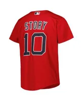 Youth Nike Trevor Story Red Boston Red Sox Alternate Replica Player Jersey