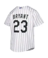 Nike Youth Boys and Girls Kris Bryant Green Colorado Rockies 2022