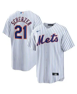 Max Scherzer New York Mets Alternate Black Jersey by NIKE