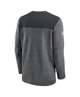 Men's Nike Black New Orleans Saints Performance Sideline Lockup Full-Zip Hoodie Size: Large