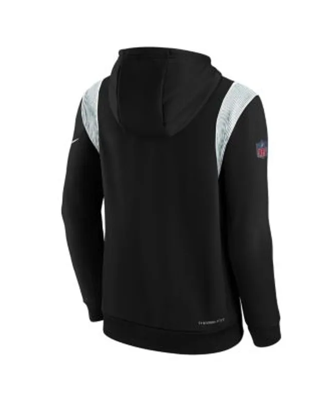 Nike Men's Philadelphia Eagles Sideline Club Pewter Grey Pullover Hoodie