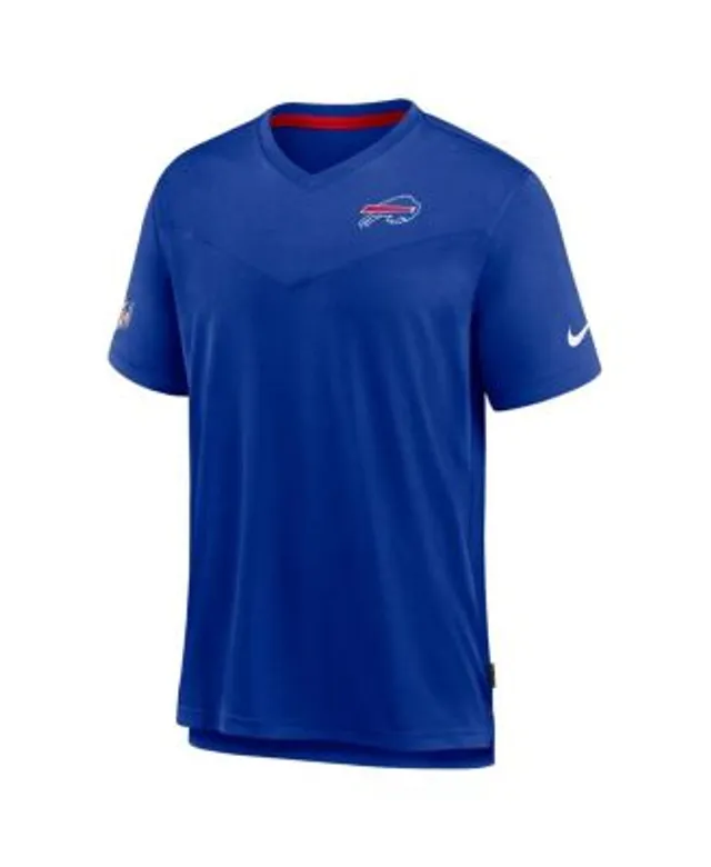 Los Angeles Rams Nike Sideline Coach Chevron Lock Up Long Sleeve V-Neck  Performance T-Shirt - Royal