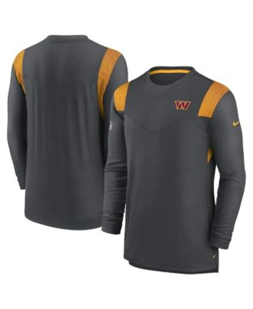 Nike Men's Charcoal Washington Commanders Sideline Tonal Logo