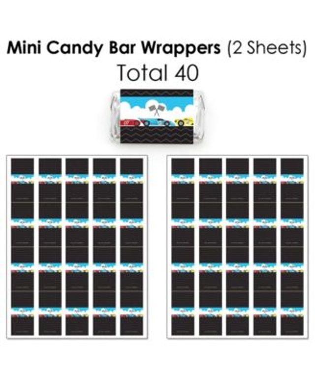 M&M Wrapper Template, Party Favors