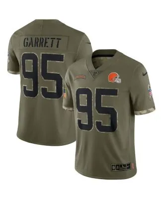 Men's Nike Myles Garrett Black Cleveland Browns RFLCTV Limited Jersey